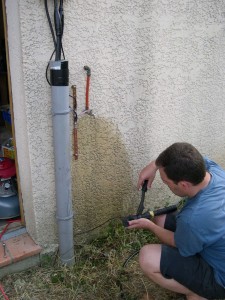 Sertissage d'une cosse 25x6 Sertissage d'une cosse 25x6