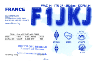QSL-retour
